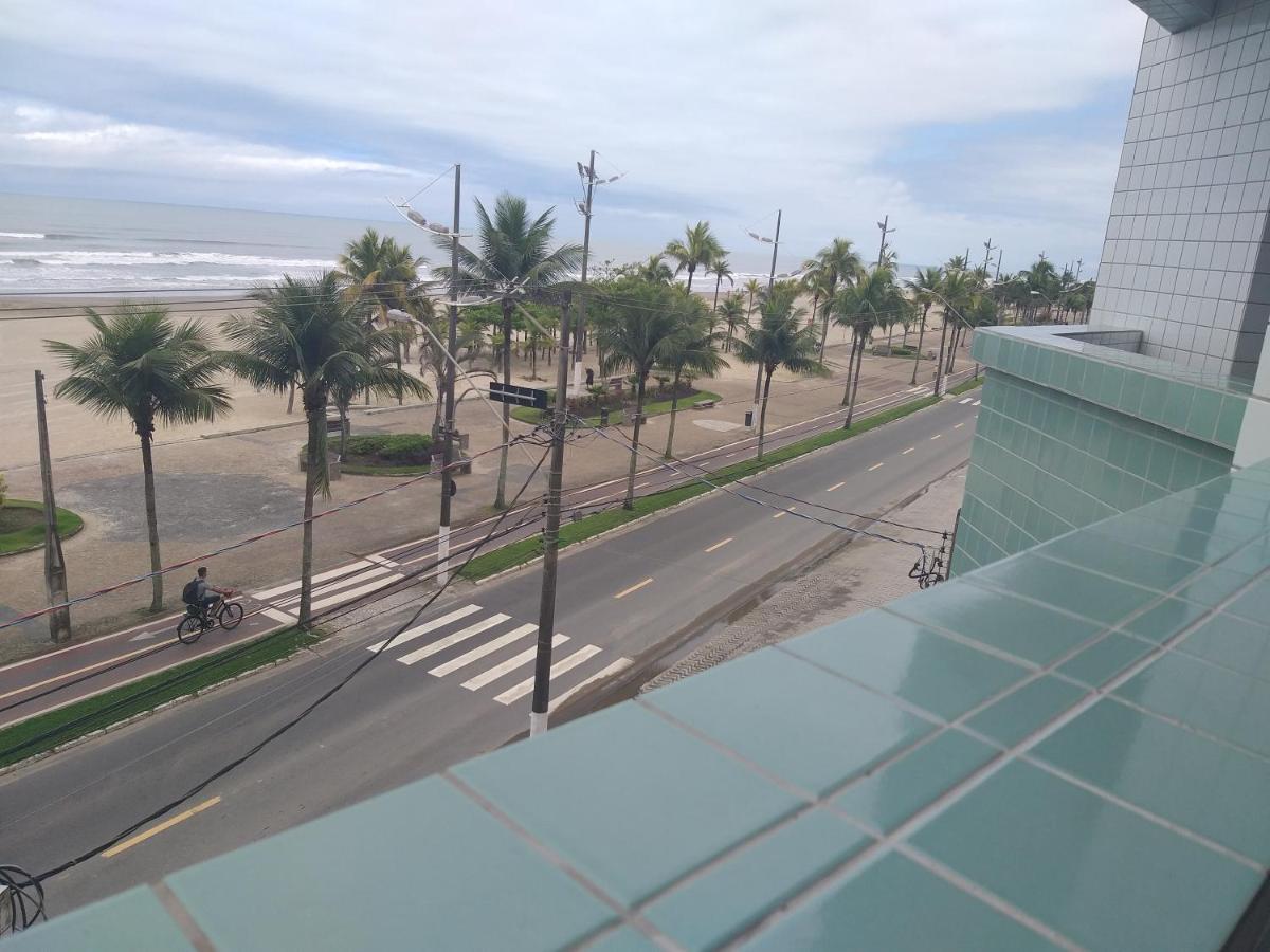 Frente Para O Mar - Vista Espetacular De Todos Os Comodos Praia Grande  Exteriör bild