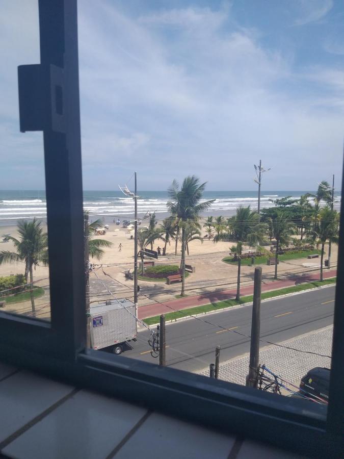 Frente Para O Mar - Vista Espetacular De Todos Os Comodos Praia Grande  Exteriör bild